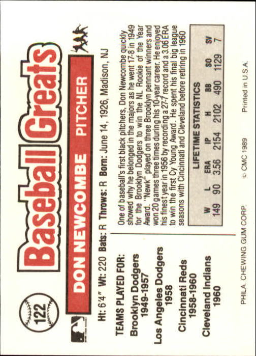 B3453- 1989 Swell Baseball Greats Card #s 1-135 -You Pick- 15+ FREE US SHIP - Picture 239 of 263