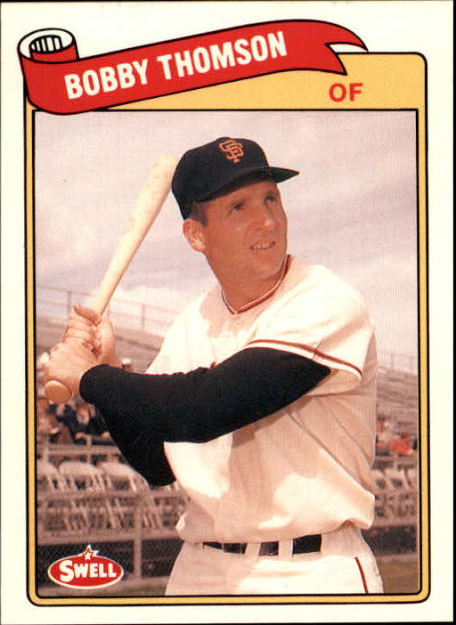 B3453- 1989 Swell Baseball Greats Card #s 1-135 -You Pick- 15+ FREE US SHIP - Picture 258 of 263