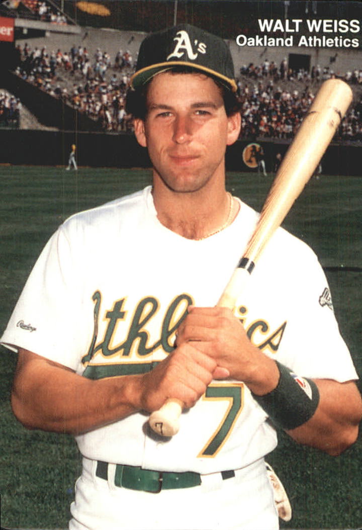 1989 A's Mother's ROY's #3 Walt Weiss - NM-MT