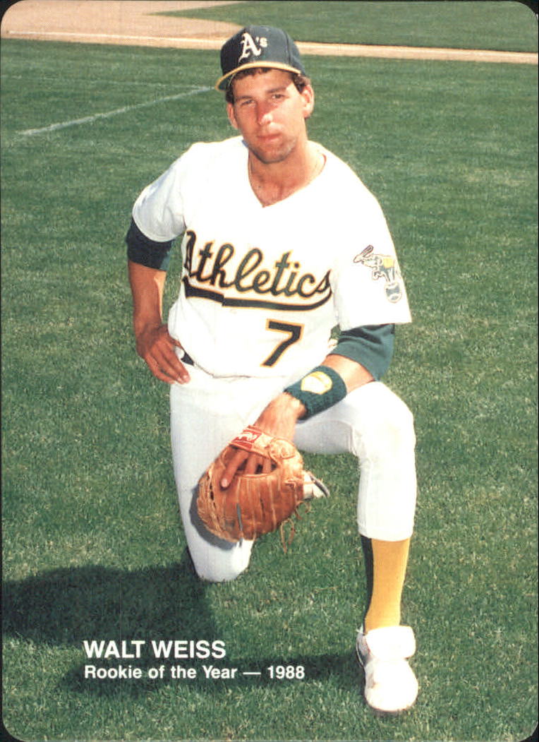Walt Weiss is the 3rd straight AL Rookie of Year for the Oakland As - This  Day In Baseball