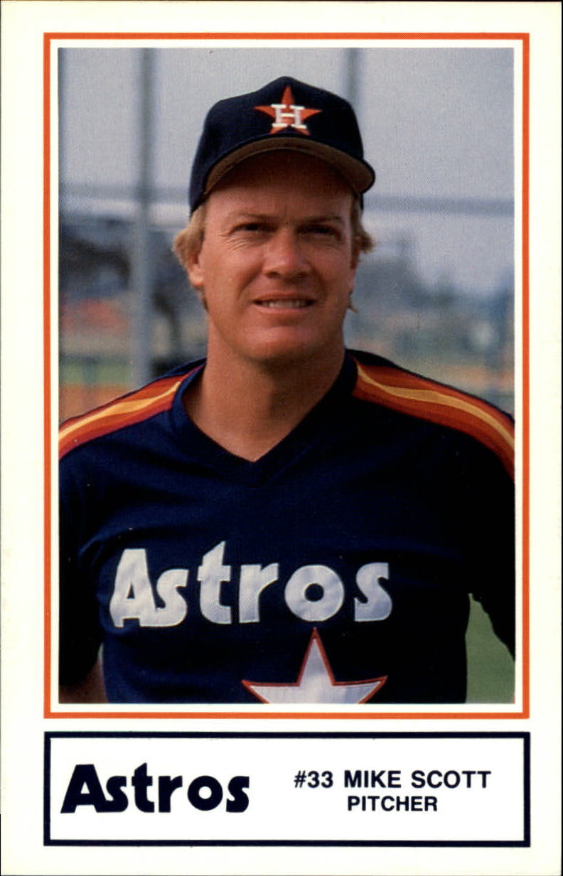  1989 Bowman Houston Astros Team Set with Mike Scott