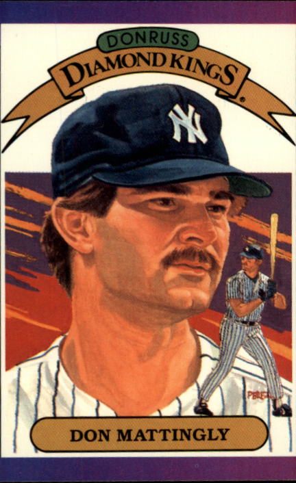 1989 Donruss #26 Don Mattingly DK UER/Doesn't mention Don's/previous DK in 1985