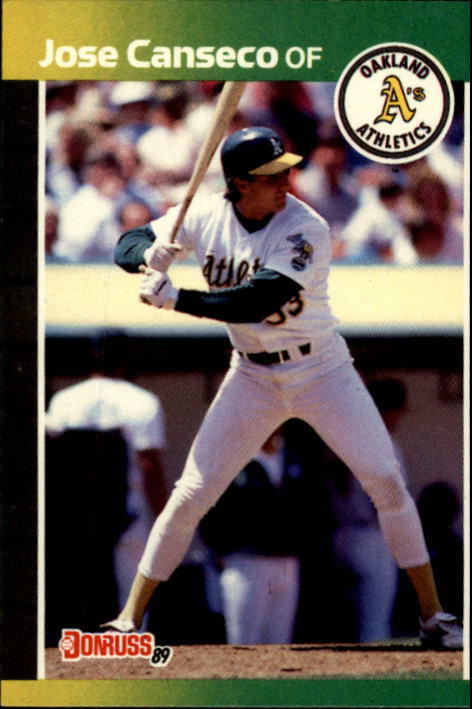 1989 Donruss #91 Jose Canseco