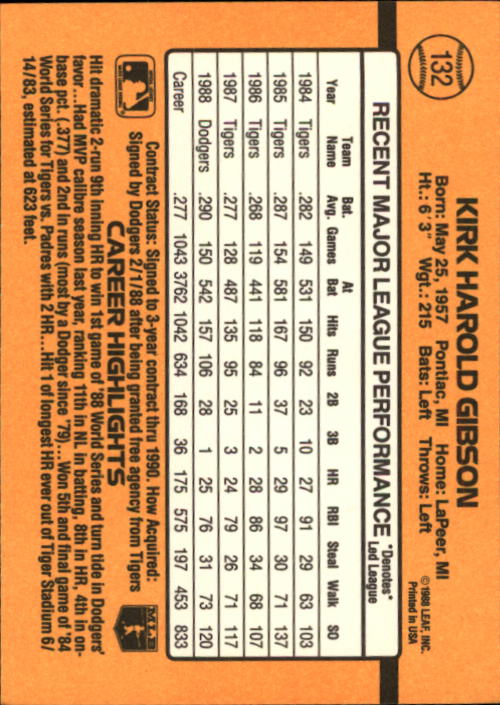 A9832- 1989 Donruss Baseball Cards 1-250 +Rookies -You Pick- 15+ FREE US SHIP - Picture 263 of 497