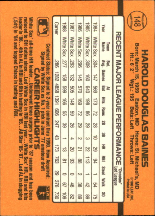 A9832- 1989 Donruss Baseball Cards 1-250 +Rookies -You Pick- 15+ FREE US SHIP - Picture 295 of 497