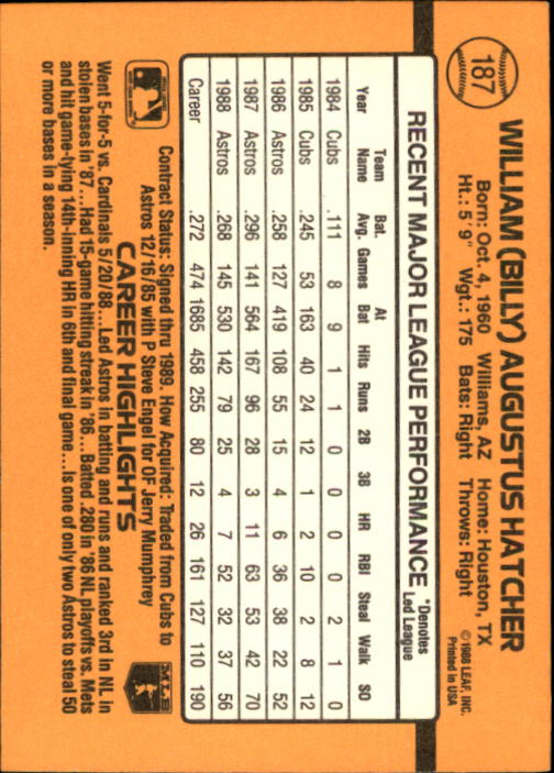 A9832- 1989 Donruss Baseball Cards 1-250 +Rookies -You Pick- 15+ FREE US SHIP - Picture 373 of 497