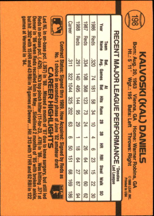 A9832- 1989 Donruss Baseball Cards 1-250 +Rookies -You Pick- 15+ FREE US SHIP - Picture 395 of 497