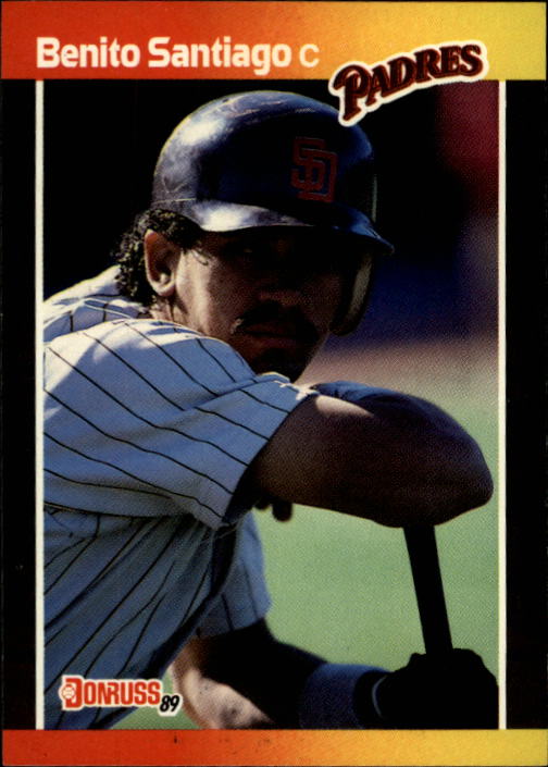 Benito Santiago 1987 Donruss Diamond Kings Baseball Card #3