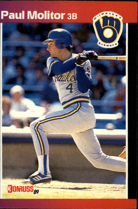 1989 Donruss #291 Paul Molitor