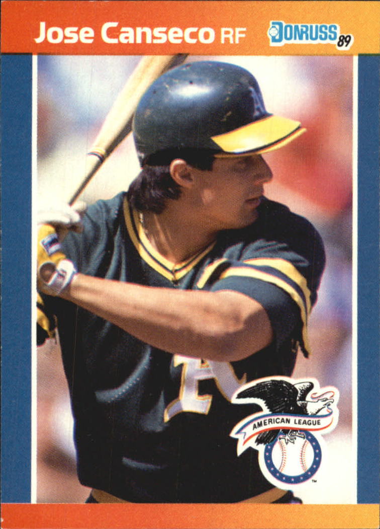  1989 Score Baseball Card #1 Jose Canseco : Collectibles & Fine  Art