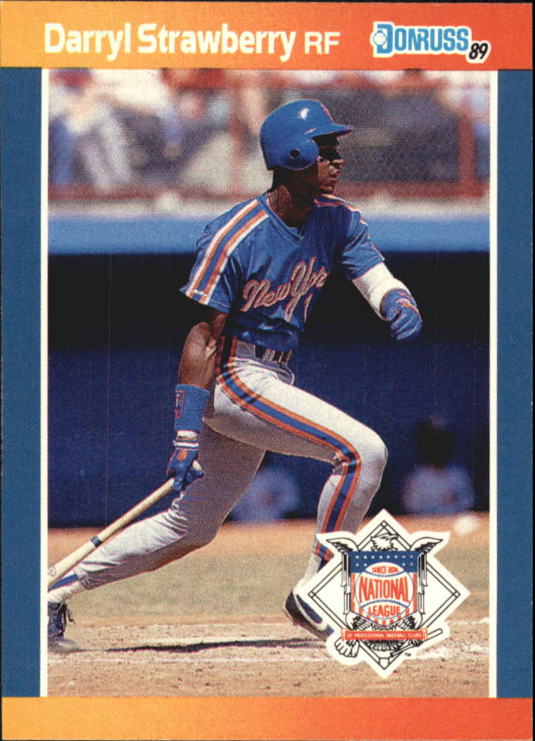 1989 Donruss All-Stars #34 Darryl Strawberry - NM-MT