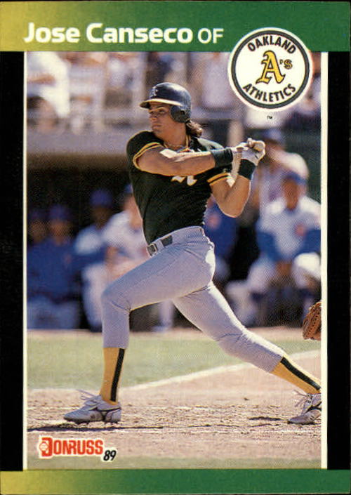 1989 Donruss Baseball's Best #57 Jose Canseco