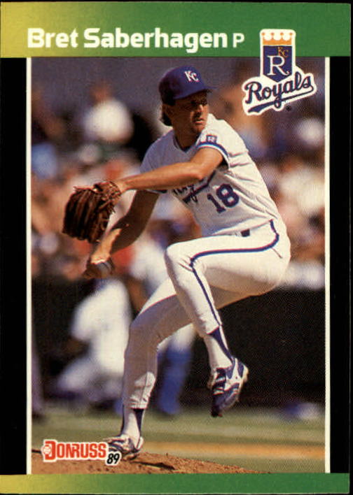 1989 Donruss Baseball's Best #95 Bret Saberhagen