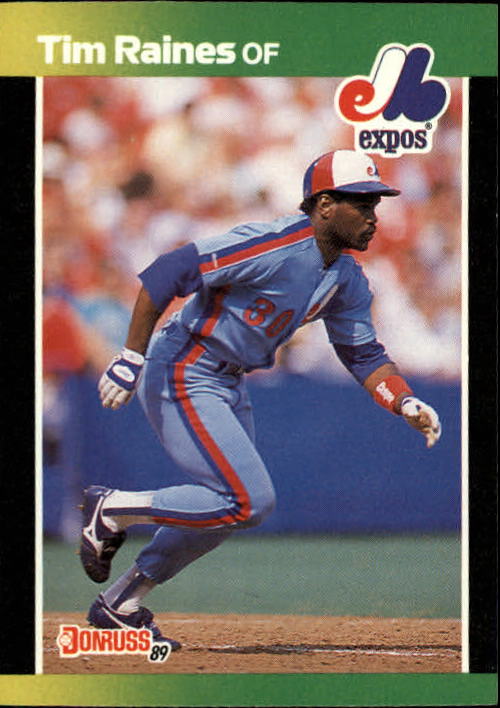 1989 Donruss Baseball's Best #258 Tim Raines