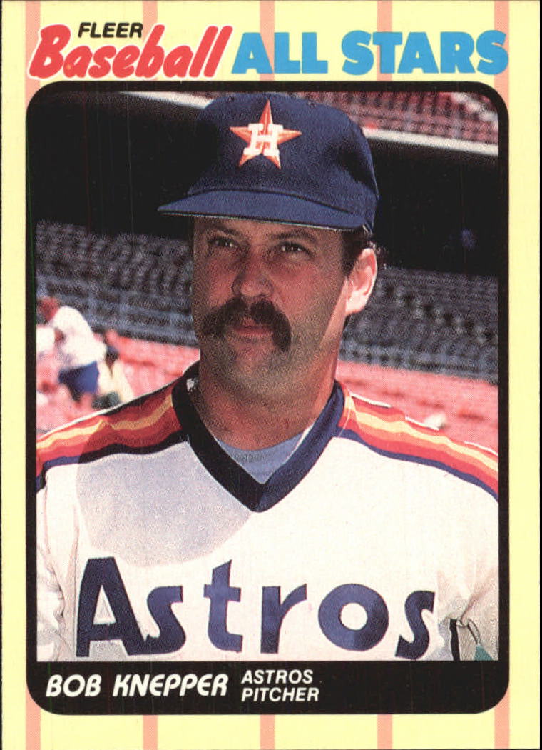 1989 Fleer Baseball All-Stars #25 Bob Knepper