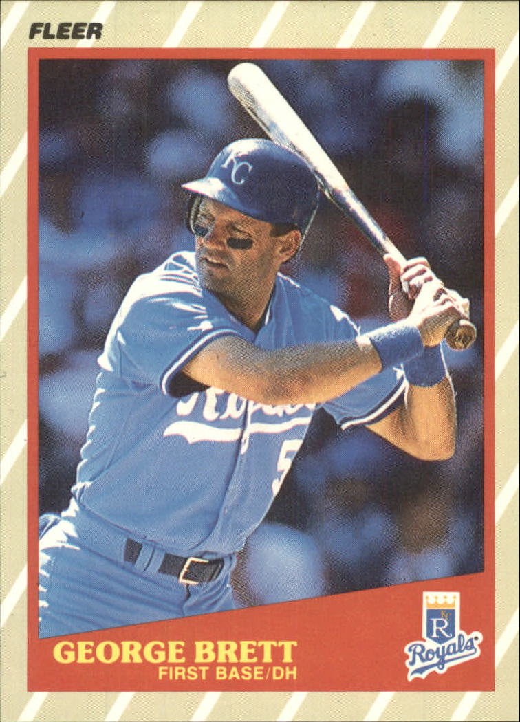 1993 Royals Police #5 George Brett - NM-MT