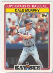 1989 Kay-Bee #22 Dale Murphy