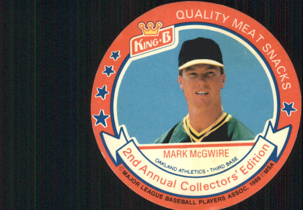 1989 King B Discs #4 Mark McGwire