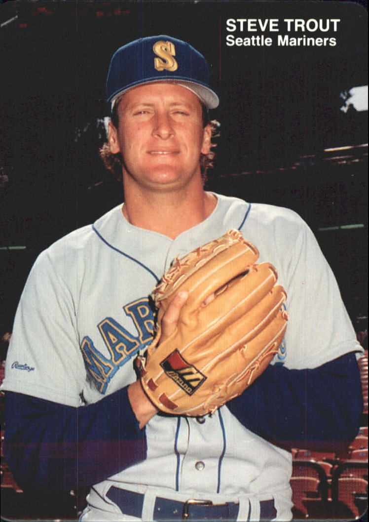 1989 Mariners Mother's #24 Steve Trout