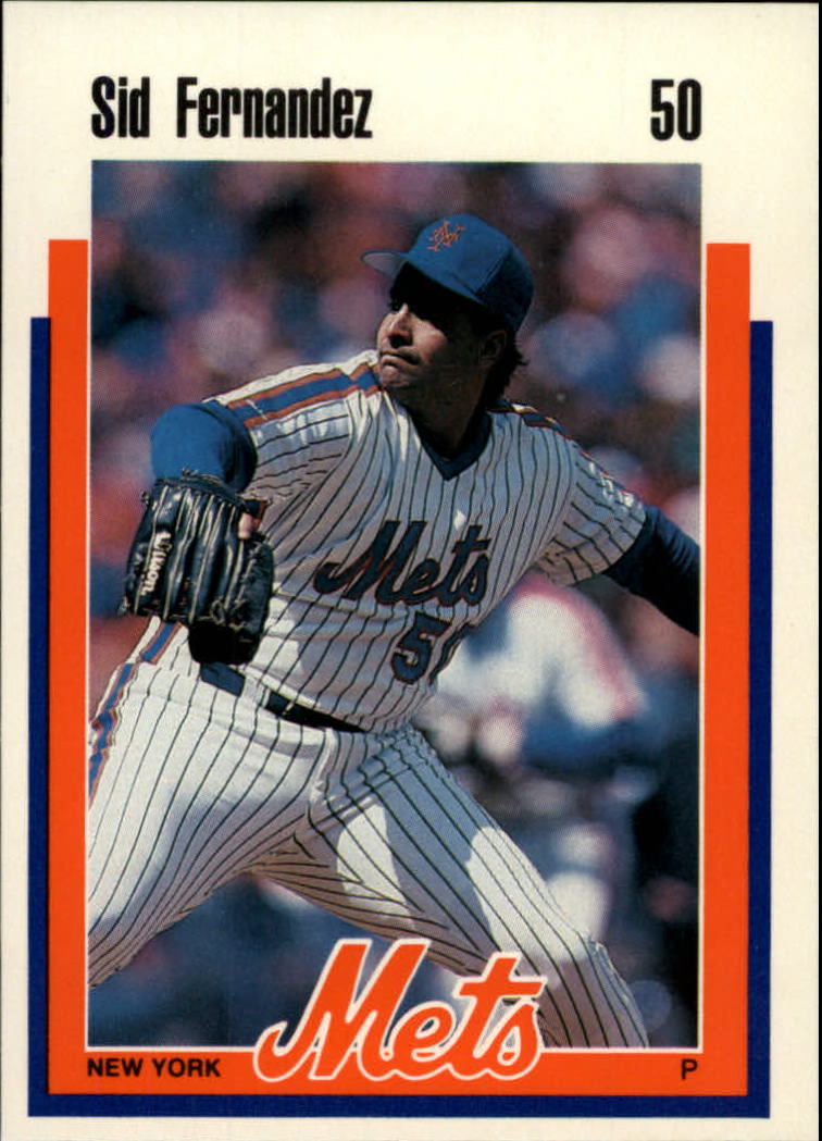 1989 Mets Kahn's #8 Sid Fernandez