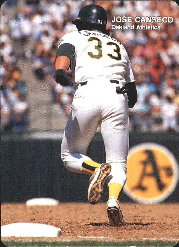 1989 Mother's Canseco #4 Jose Canseco/(Running toward/second)