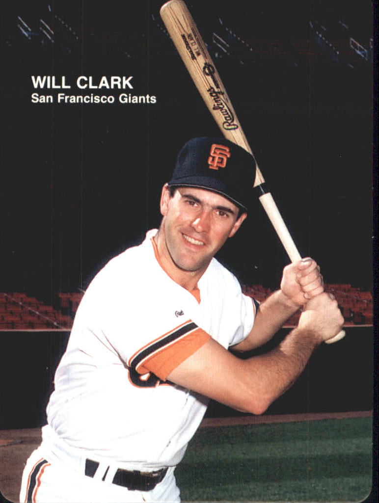 1989 Mother's Will Clark #2 Will Clark/(Batting stance/posed) - NM-MT