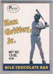 1989 Pacific Griffey Candy Bar #1B Ken Griffey Jr./(White background)