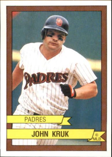 1989 Panini Stickers #200 John Kruk