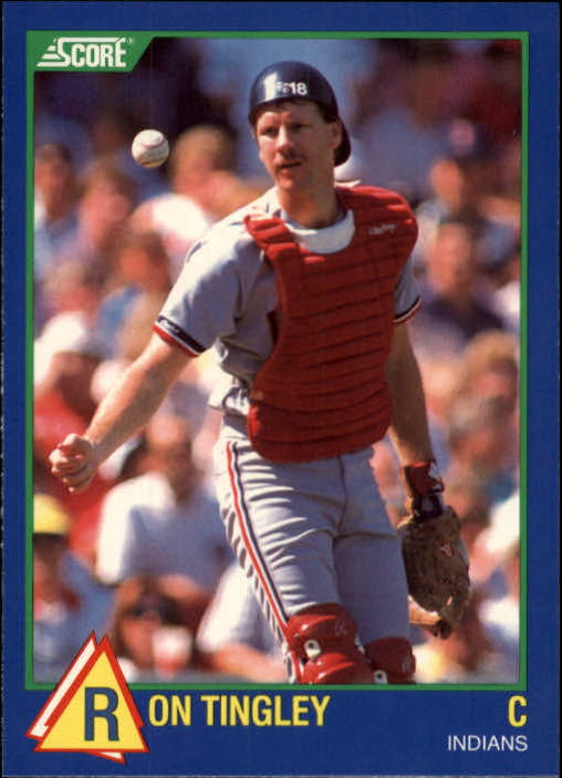 1989 Score Hottest 100 Rookies #56 Ron Tingley