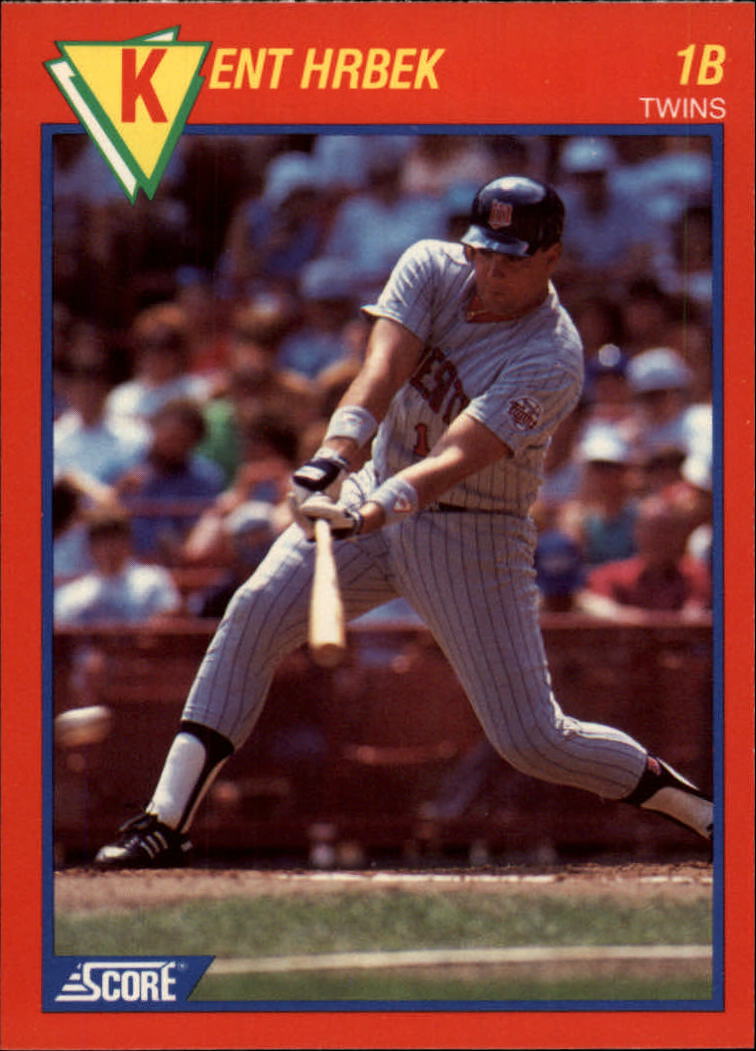 1989 Score Baseball Card Wally Backman Minnesota Twins #34T