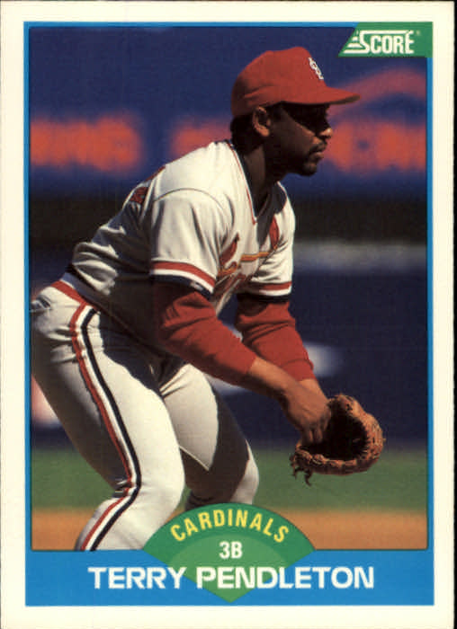 1989 Score #137 Terry Pendleton