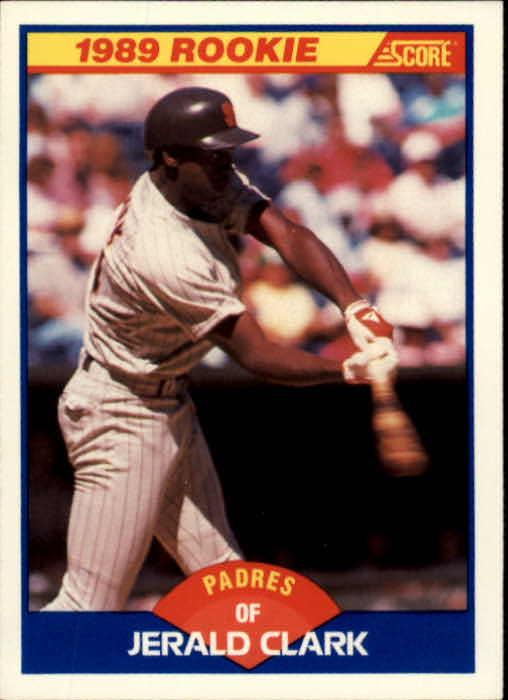  1989 Donruss #599 Jerald Clark San Diego Padres