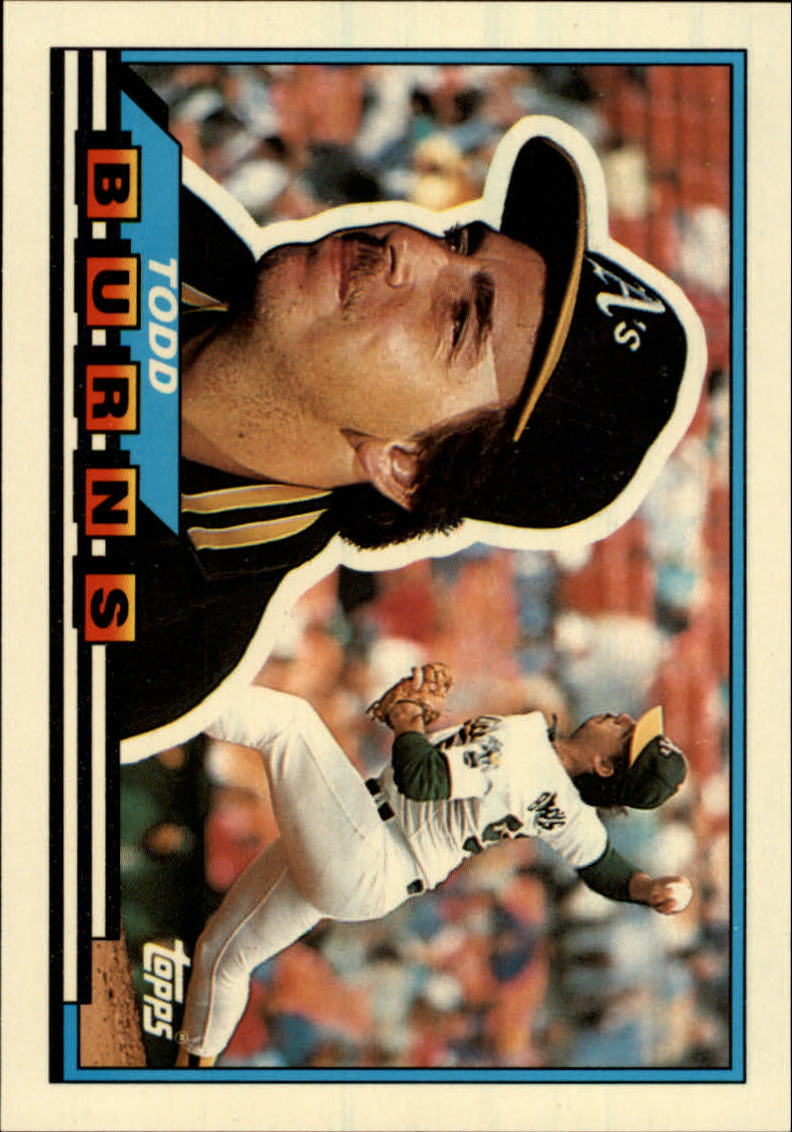  1989 TOPPS BIG - OAKLAND ATHLETICS/A'S Team Set