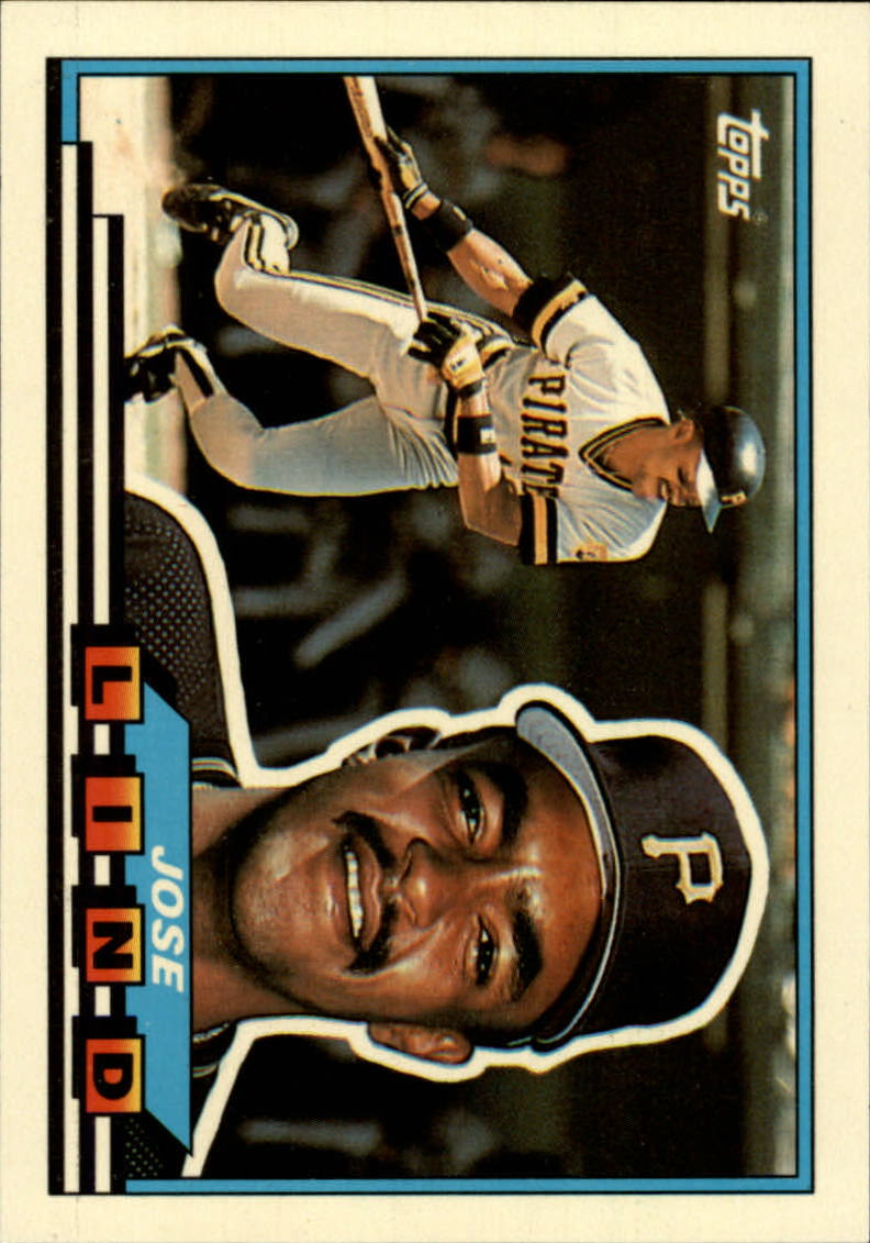 1989 Topps Big #25 Jose Lind