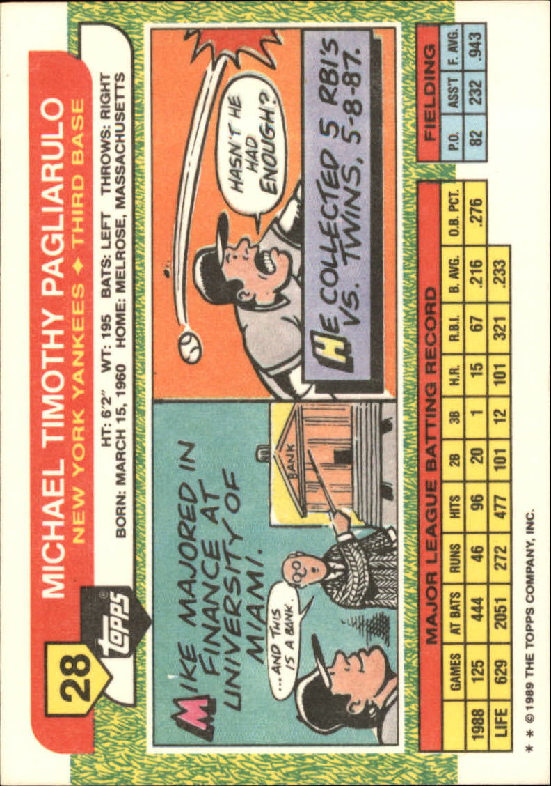 B1915- 1989 Topps Big Baseball Card #s 1-200 -You Pick- 15+ FREE US SHIP - Picture 57 of 395
