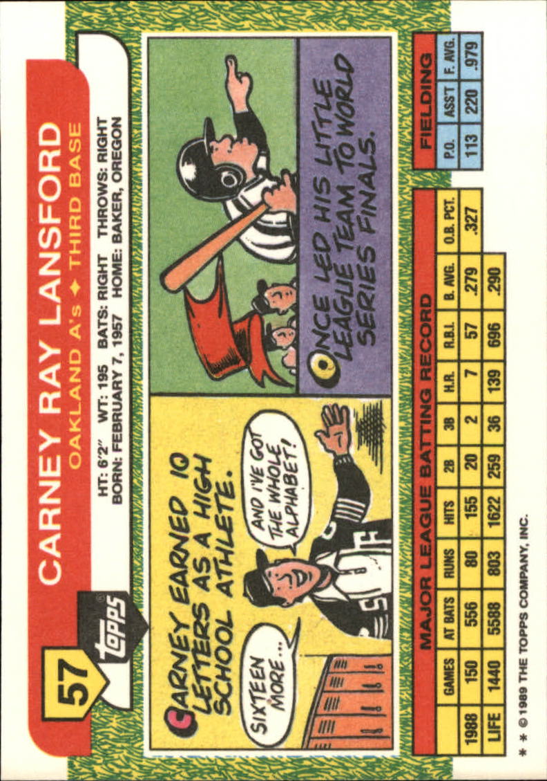 B1915- 1989 Topps Big Baseball Card #s 1-200 -You Pick- 15+ FREE US SHIP - Picture 113 of 395