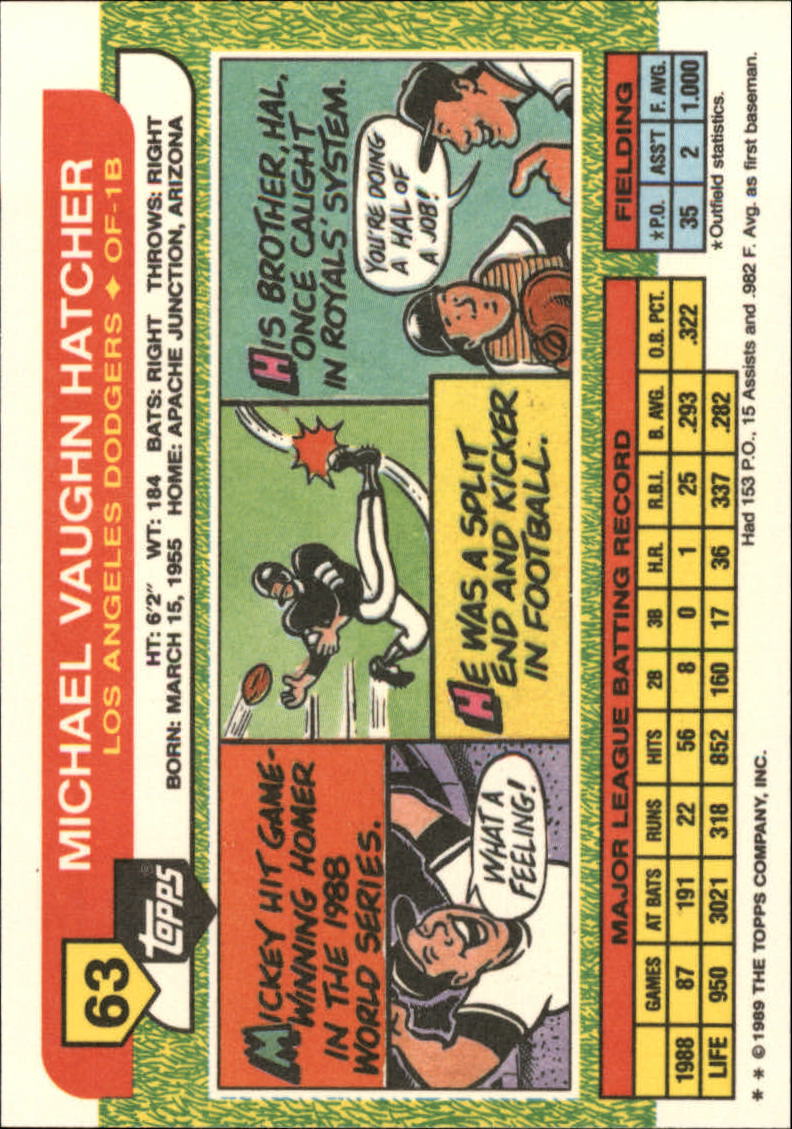 B1915- 1989 Topps Big Baseball Card #s 1-200 -You Pick- 15+ FREE US SHIP - Picture 125 of 395