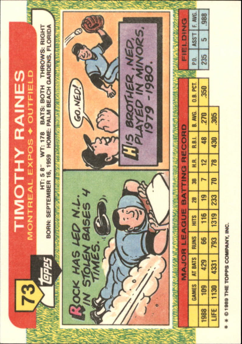 B1915- 1989 Topps Big Baseball Card #s 1-200 -You Pick- 15+ FREE US SHIP - Picture 145 of 395