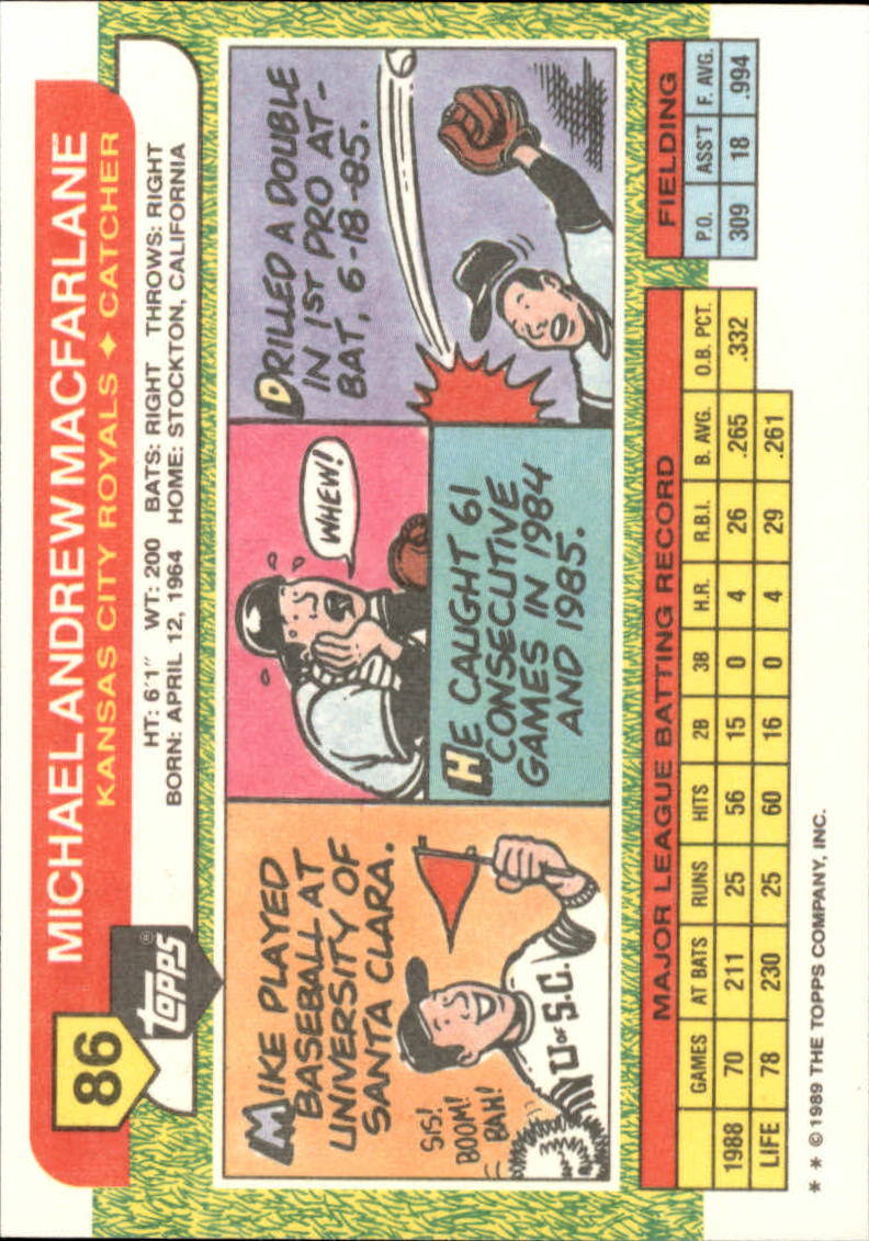 B1915- 1989 Topps Big Baseball Card #s 1-200 -You Pick- 15+ FREE US SHIP - Picture 171 of 395