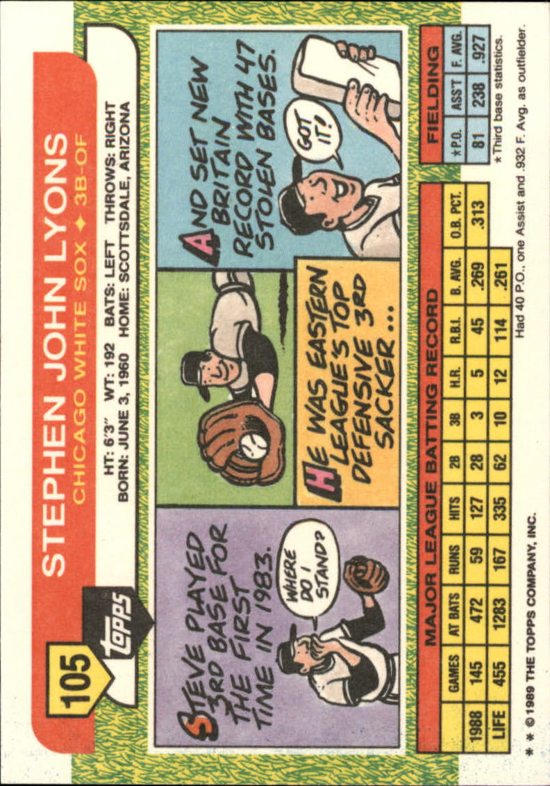 B1915- 1989 Topps Big Baseball Card #s 1-200 -You Pick- 15+ FREE US SHIP - Picture 209 of 395