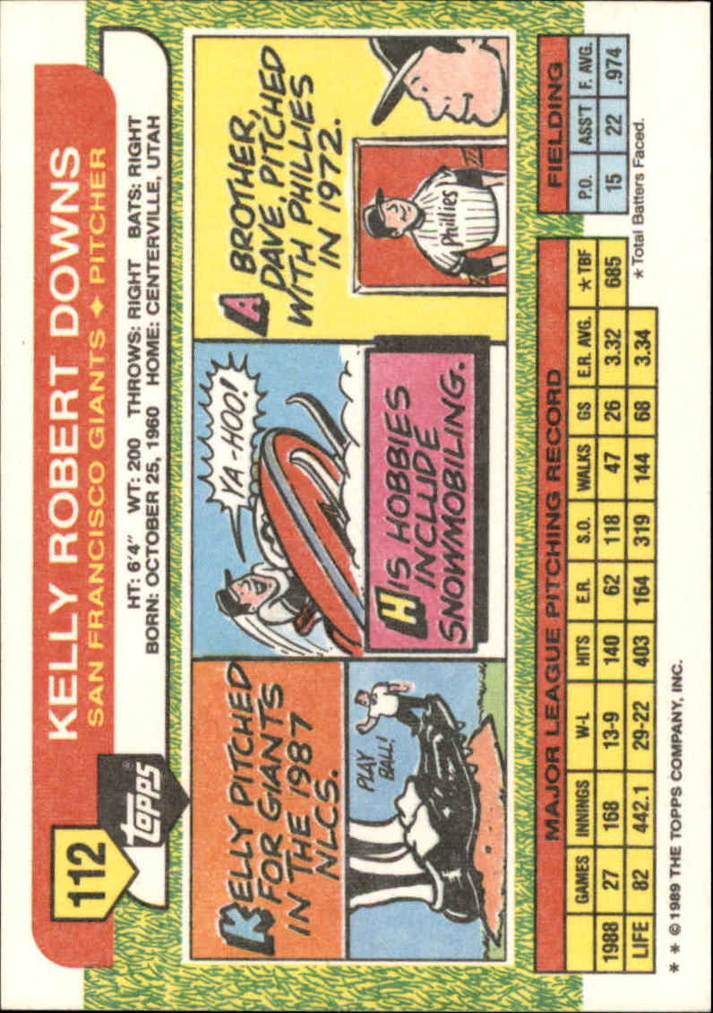 B1915- 1989 Topps Big Baseball Card #s 1-200 -You Pick- 15+ FREE US SHIP - Picture 223 of 395