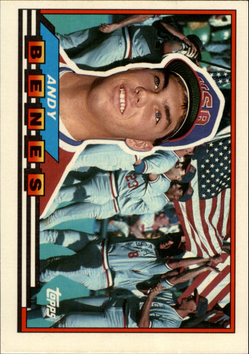 1989 Topps Big #114 Andy Benes
