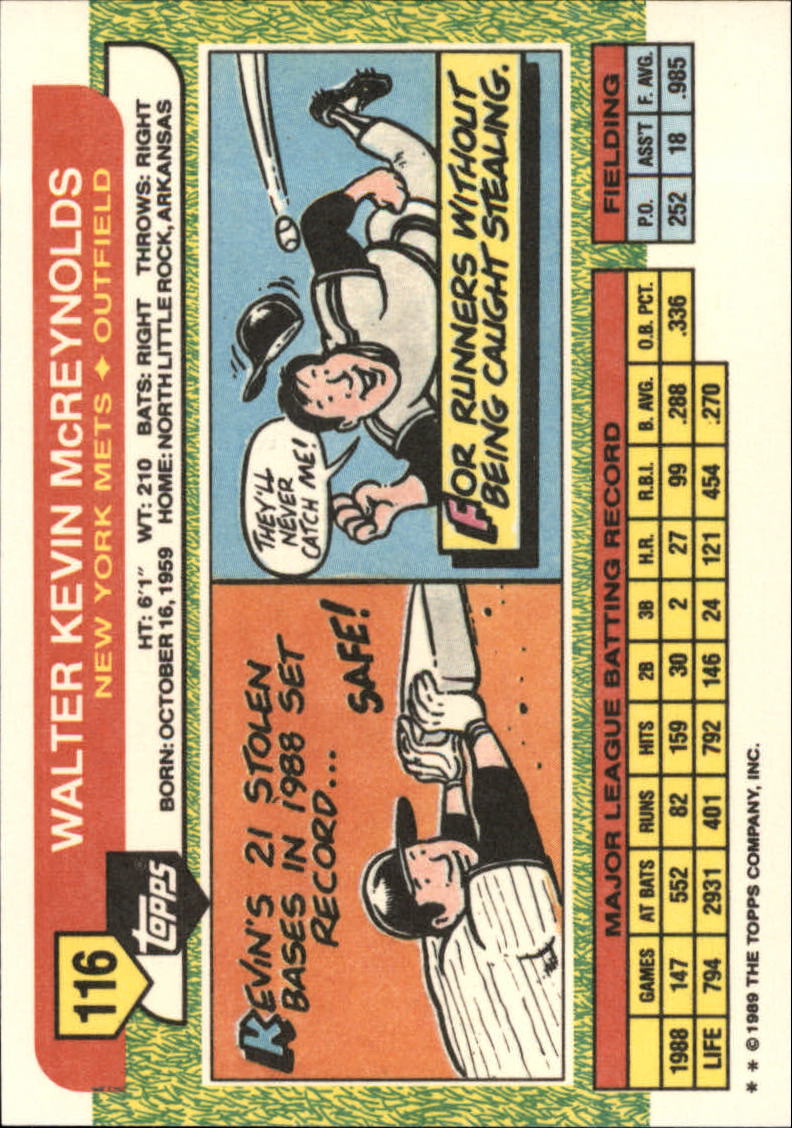 B1915- 1989 Topps Big Baseball Card #s 1-200 -You Pick- 15+ FREE US SHIP - Picture 231 of 395