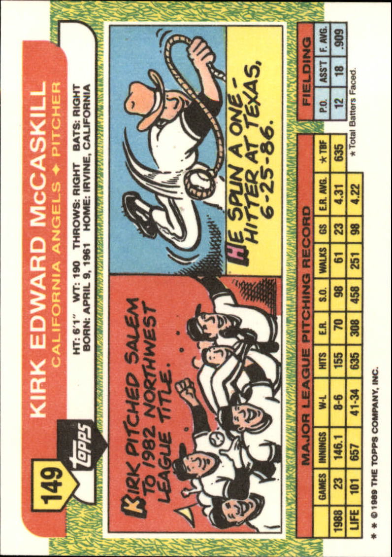 B1915- 1989 Topps Big Baseball Card #s 1-200 -You Pick- 15+ FREE US SHIP - Picture 295 of 395