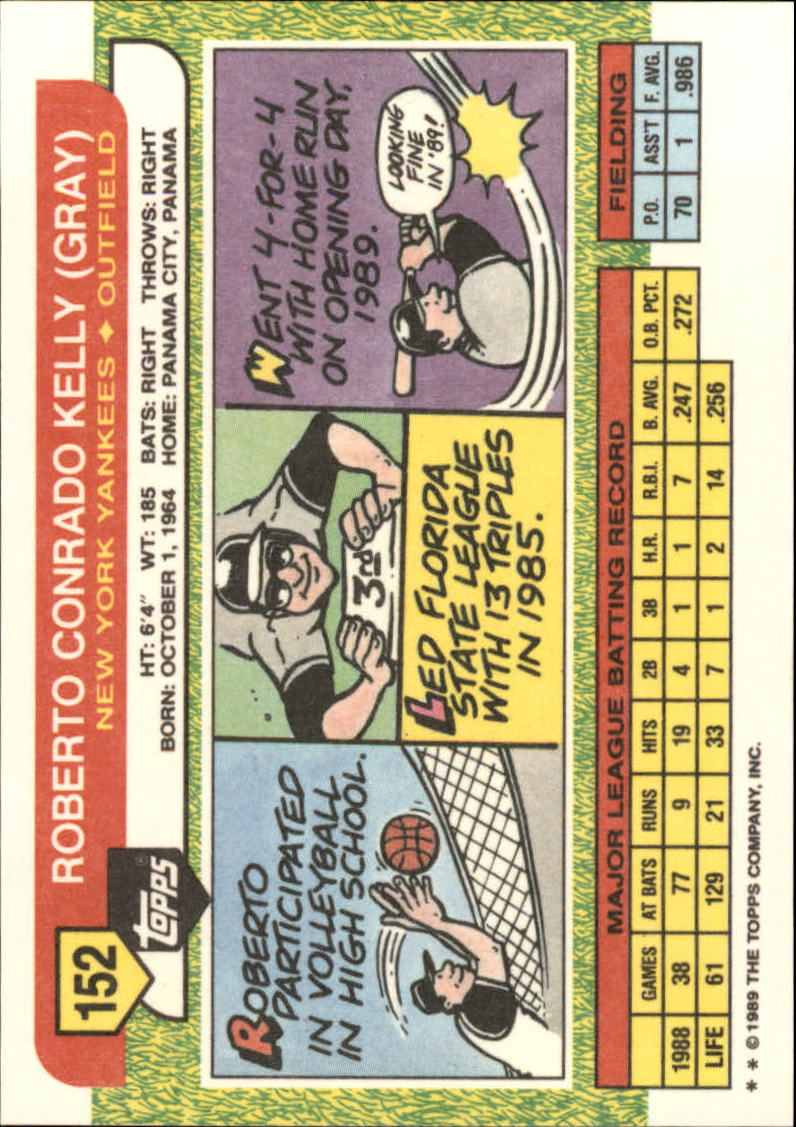 B1915- 1989 Topps Big Baseball Card #s 1-200 -You Pick- 15+ FREE US SHIP - Picture 301 of 395
