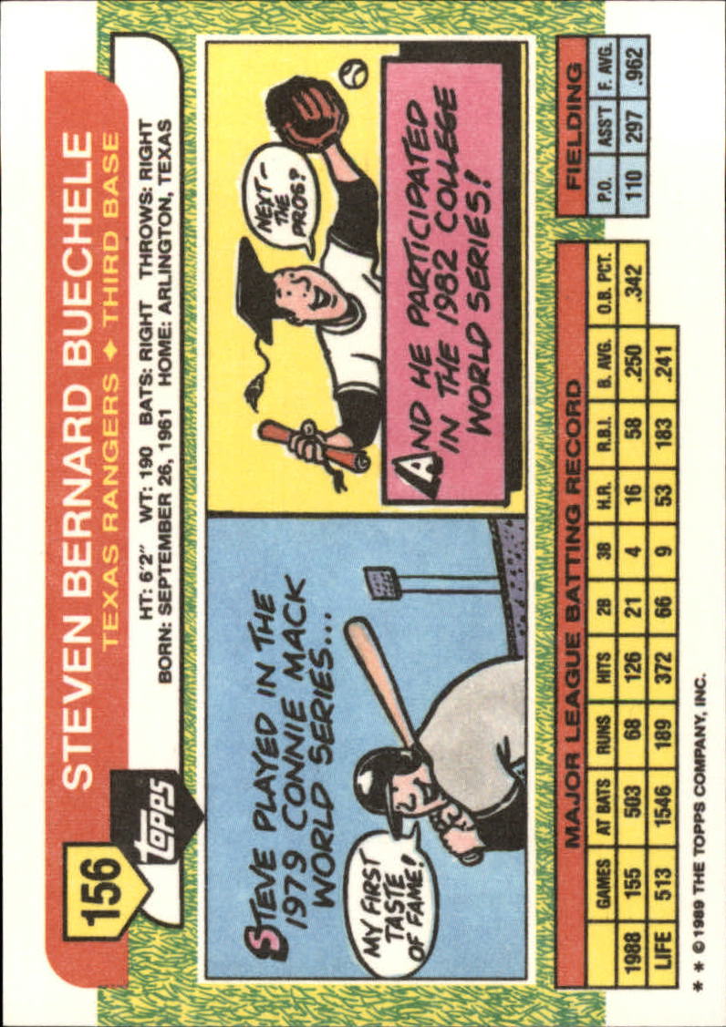 B1915- 1989 Topps Big Baseball Card #s 1-200 -You Pick- 15+ FREE US SHIP - Picture 309 of 395