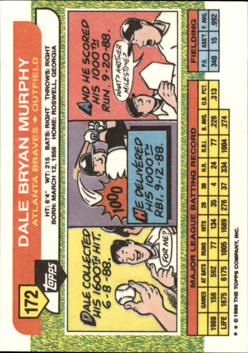 B1915- 1989 Topps Big Baseball Card #s 1-200 -You Pick- 15+ FREE US SHIP - Picture 341 of 395