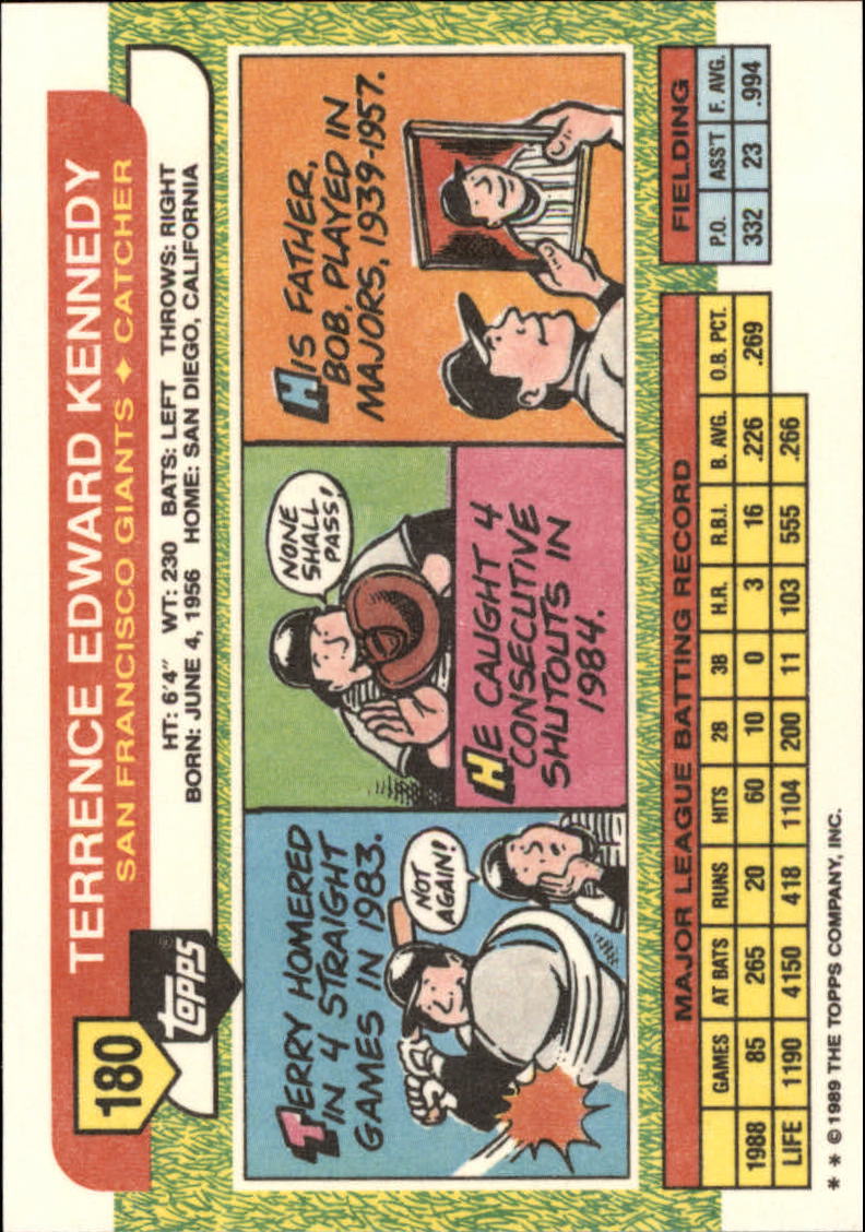 B1915- 1989 Topps Big Baseball Card #s 1-200 -You Pick- 15+ FREE US SHIP - Picture 357 of 395
