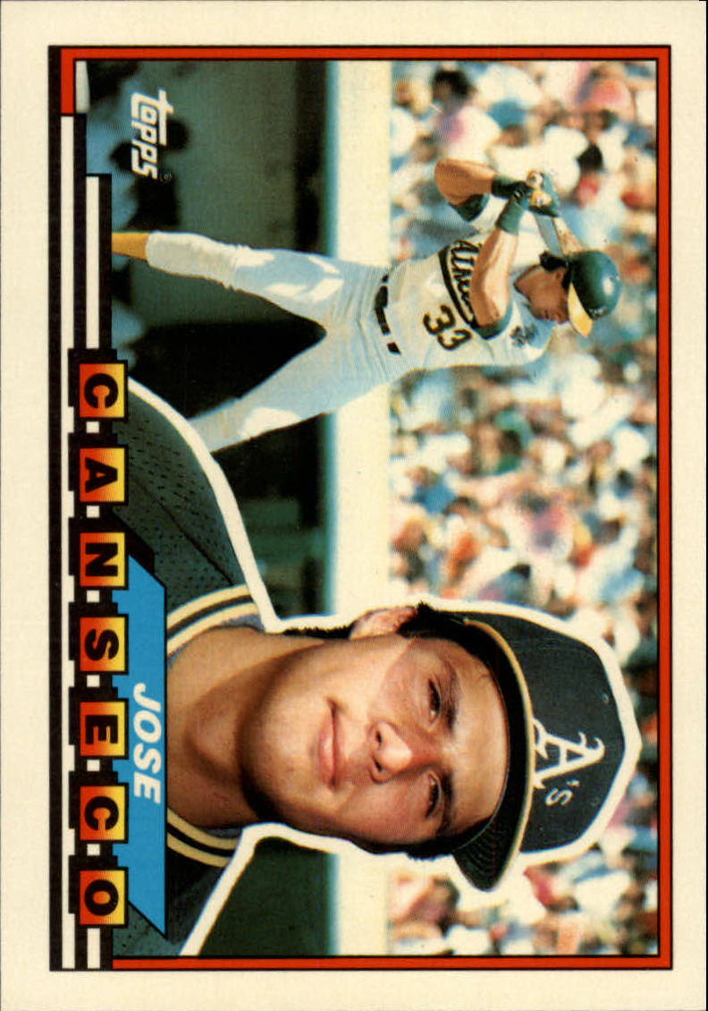 1989 Topps Big #190 Jose Canseco