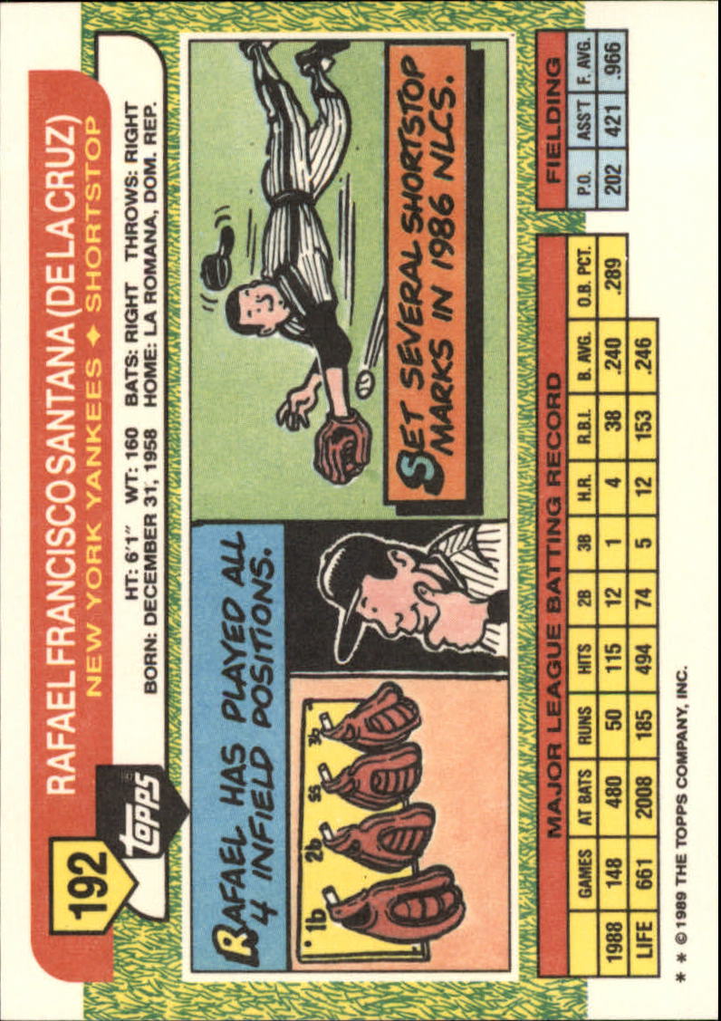 B1915- 1989 Topps Big Baseball Card #s 1-200 -You Pick- 15+ FREE US SHIP - Picture 381 of 395